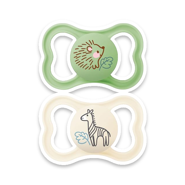MAM Air Soothers, 6-18 Months, Cream (Various Designs)