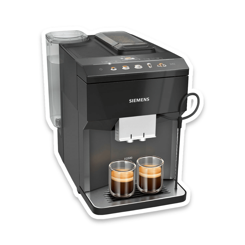 Siemens TP513GB9 EQ500 Bean to Cup Coffee Machine in Piano Black