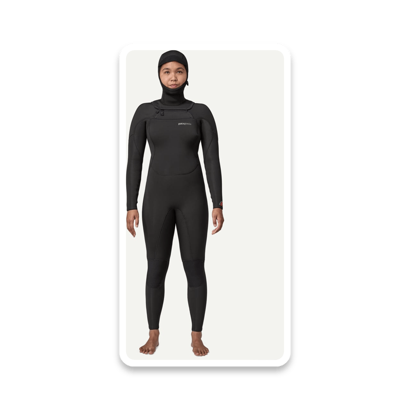 Womens R4 Yulex Regulator Front Zip Hooded Full Wetsuit