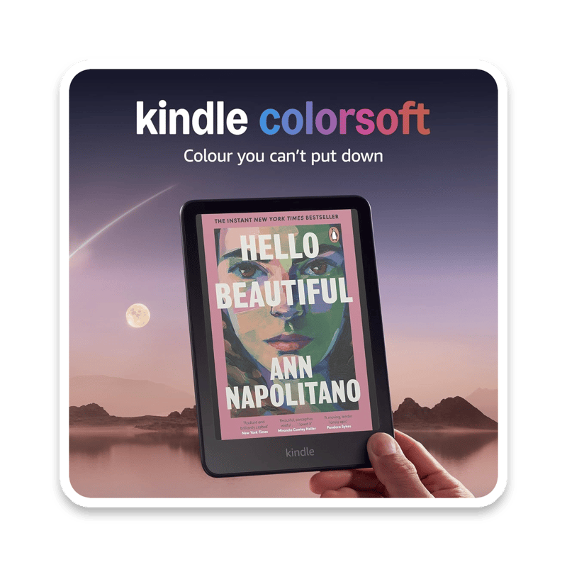 Amazon Kindle Colorsoft Signature Edition e-reader with colour screen and wireless charging - 32GB storage