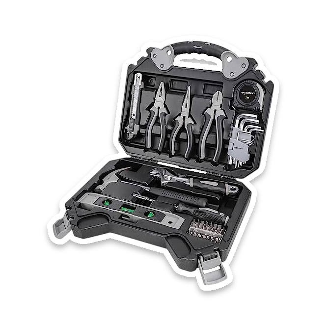Amazon Basics 51-Piece Household Tool Set