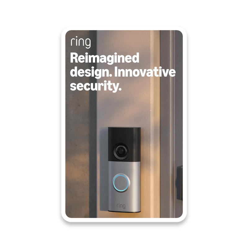 Ring Wired Video Doorbell Plus - 2K Resolution with Radar Motion Detection