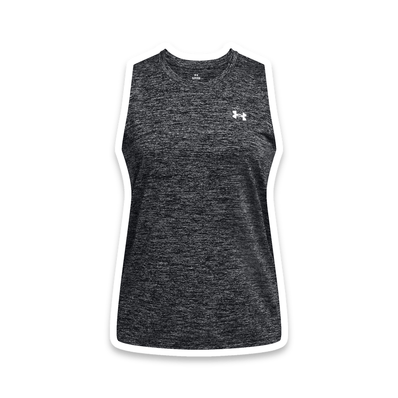 Under Armour Women's Tech Tank Twist Top in Black