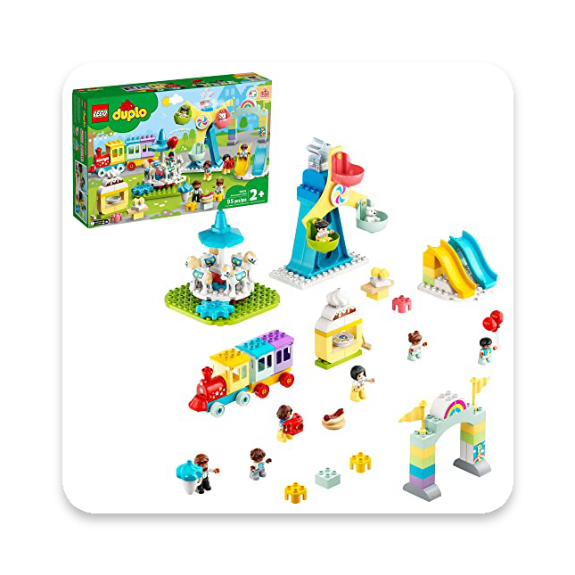 LEGO DUPLO Amusement Park Playset for Toddlers 2+