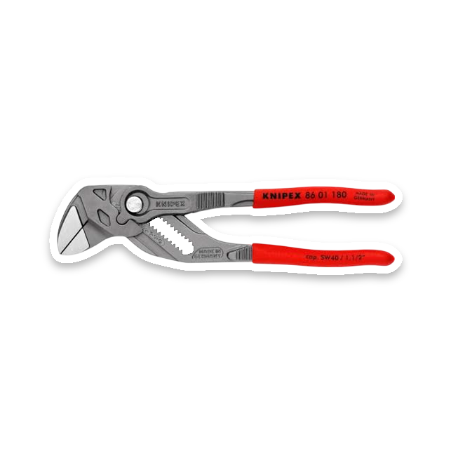 Knipex Pliers Wrench 7 1/4-Inch (86 01 180)