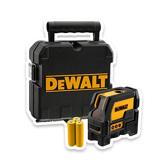 DEWALT DW0822 Cross Line Laser Level, Self-Levelling
