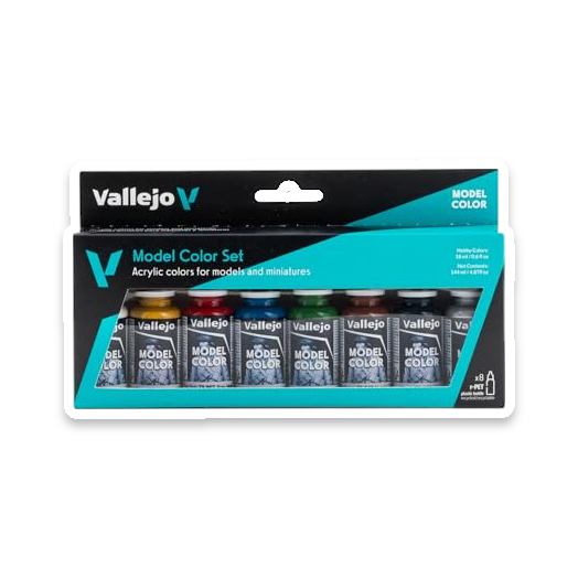 Vallejo Model Color Wargames Basics Paint Set (8 Colours)
