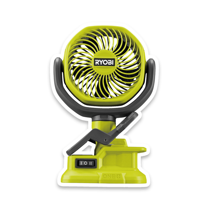 Ryobi RCF18-0 18V ONE+ Cordless 10cm Clamp Fan (Bare Tool)