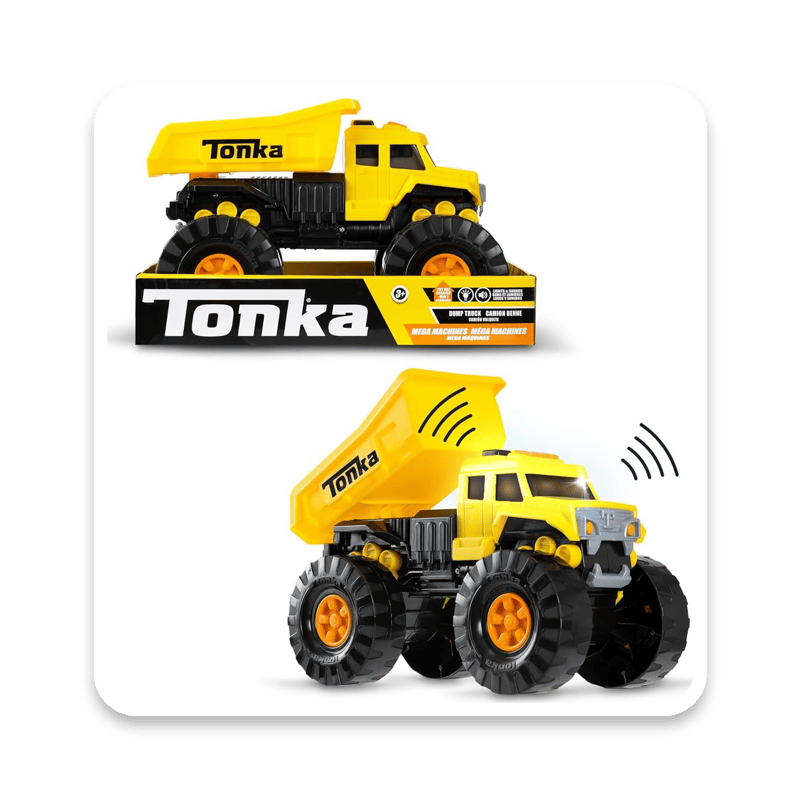 Tonka Mega Machines Dump Truck with Lights and Sounds
