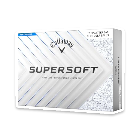 Callaway Supersoft Golf Balls 2025 (Blue Splatter)