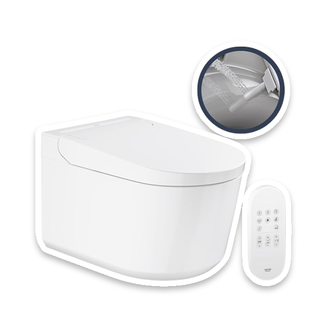 GROHE Sensia Wall-Hung Shower Toilet with Vortex Flushing