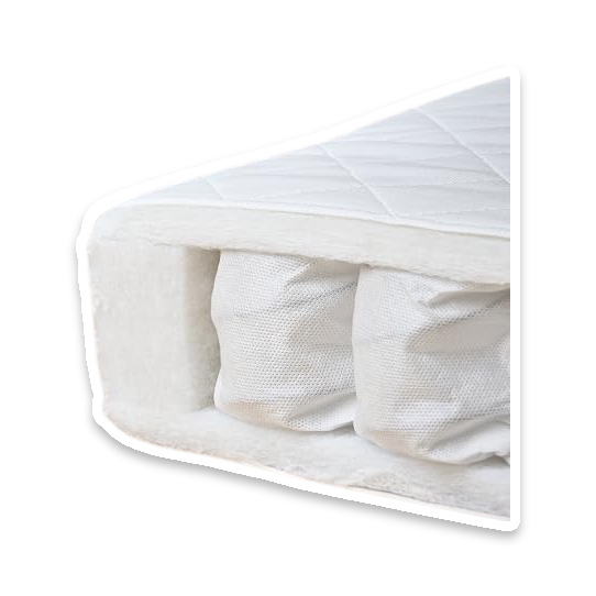 Obaby Pocket Sprung Cot Bed Mattress (140 x 70cm)