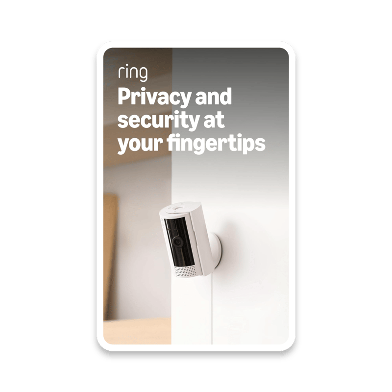 Ring Indoor Camera 2nd Generation with 1080p HD Video and Privacy Cover