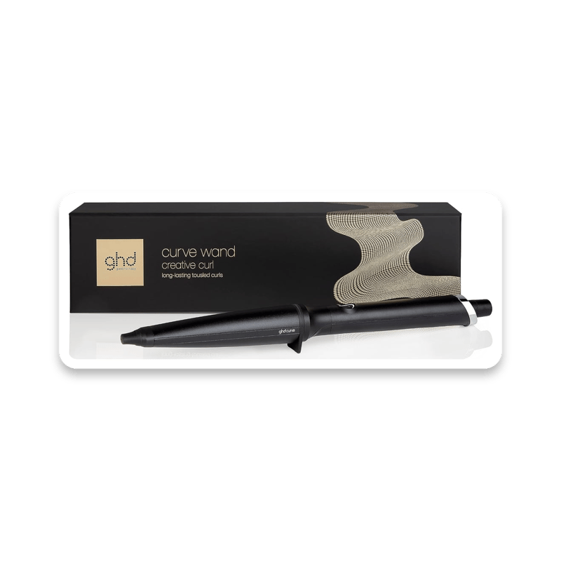 GHD Curve Creative Curl Wand with Tapered 28mm-23mm Barrel and Ultra-Zone Heat Technology