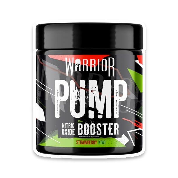 Warrior Pump Pre Workout Powder - Strawberry Kiwi, 30 Servings