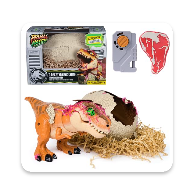 Primal Hatch Jurassic World Toy for Kids 5+
