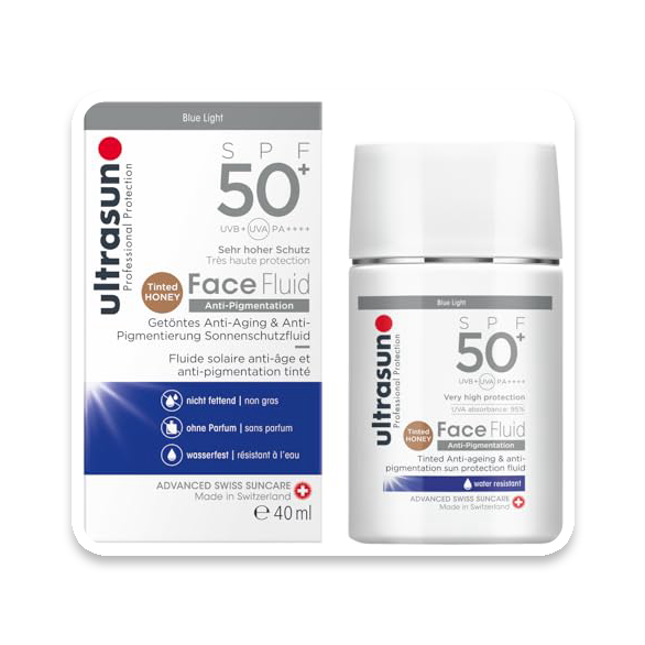 Ultrasun Face Fluid Anti-Pigmentation Sunscreen with Rainbow Algae
