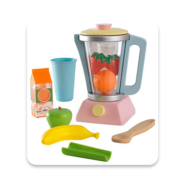 KidKraft Pastel Smoothie Set Play Kitchen Accessory
