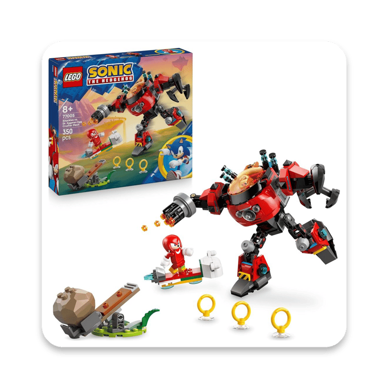 LEGO Sonic the Hedgehog: Knuckles vs. Dr. Eggman Egg Crusher Mech