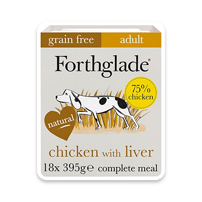 Forthglade Wet Dog Food, 18-Pack Natural Meals