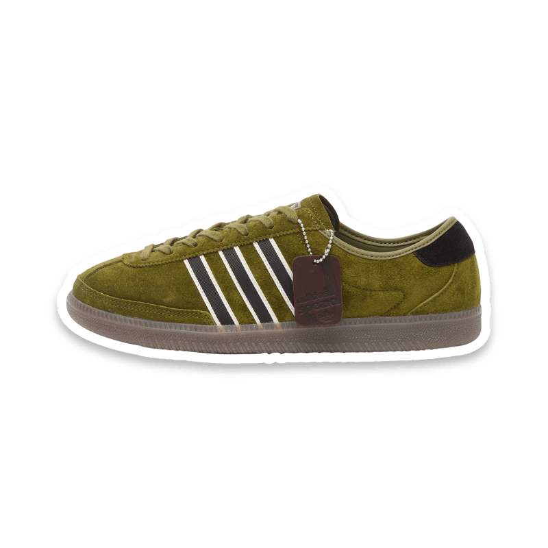 Adidas x SPZL Gralfy Sneaker in Chalk White, Gum & Aurora Ivy