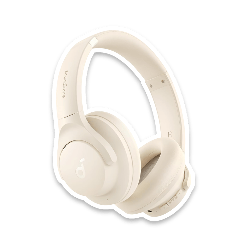 Soundcore Q20i Hybrid Active Noise Cancelling Headphones (White)