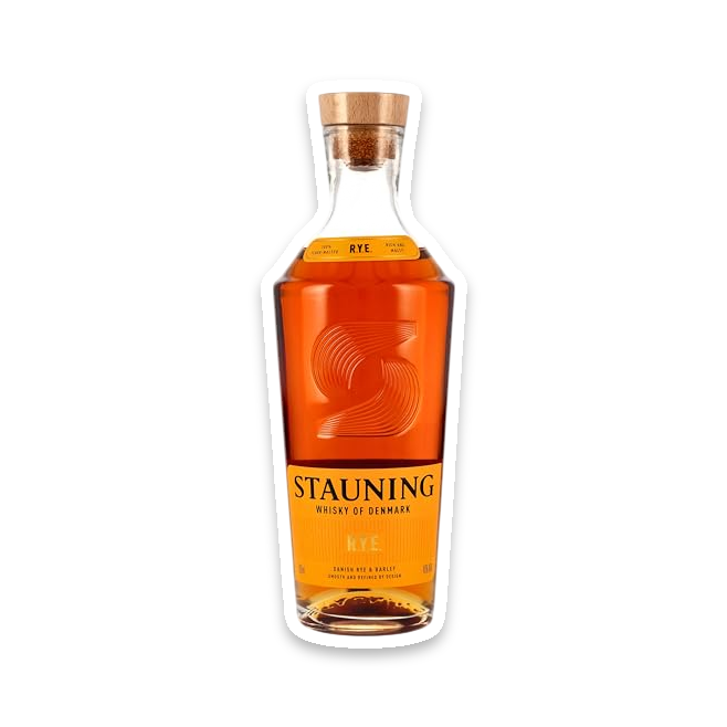 Stauning Rye Danish Malted Rye Whisky 70cl, 48% ABV, Gift Box