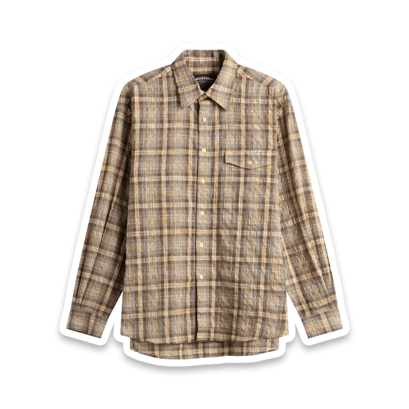 FrizmWORKS Uneven Check Shirt