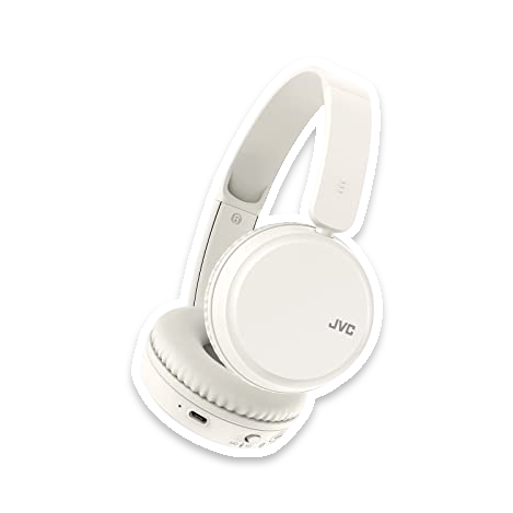 JVC HA-Z37W Wireless On-Ear Headphones in White