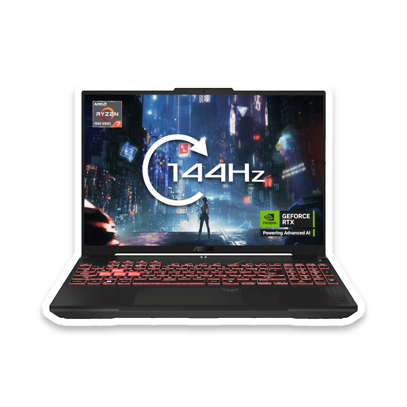 ASUS TUF Gaming A16 Laptop – RTX 4050, Ryzen 7, 16GB RAM, 512GB SSD