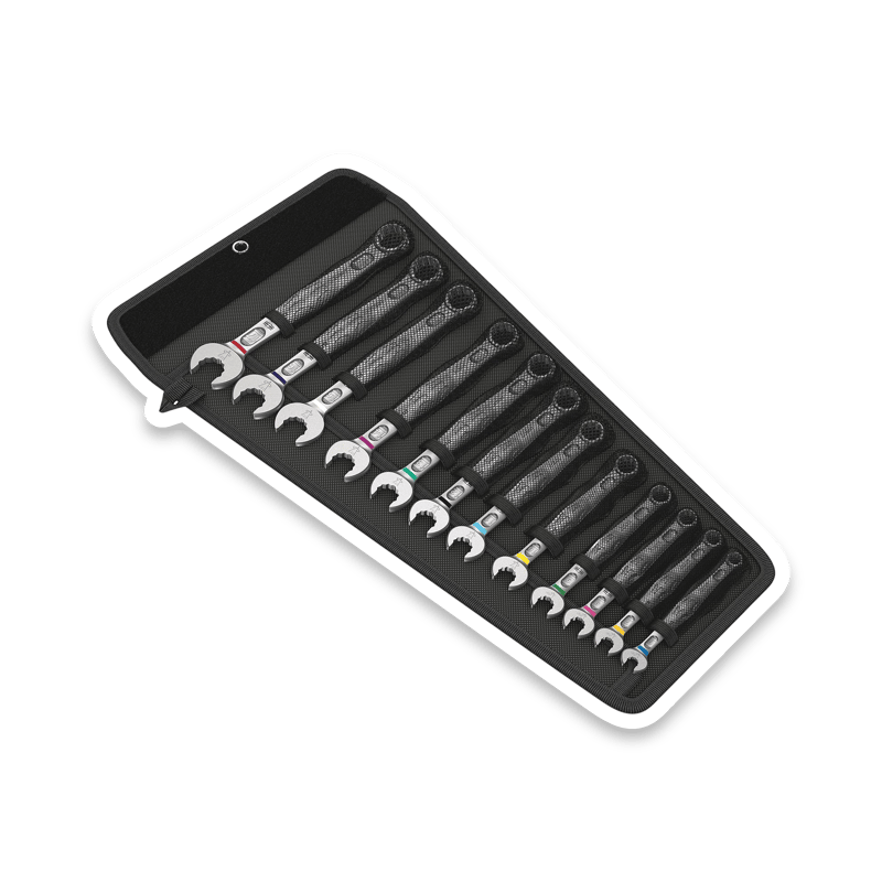 Wera 05004181001 Bicycle Ring Spanner 12-Piece Set