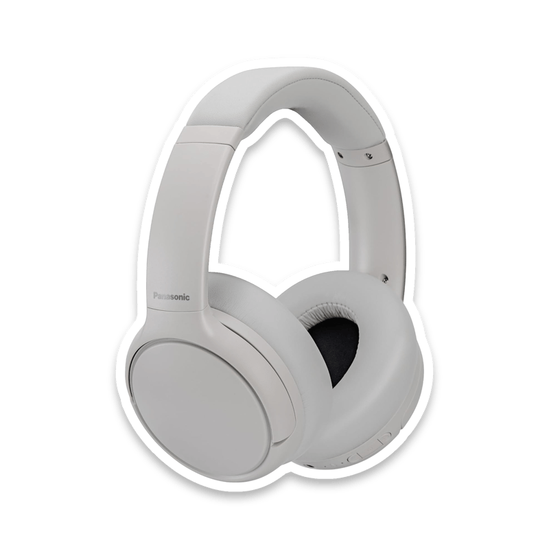 Panasonic RB-M600B Wireless Over-Ear Headphones with Active Noise Cancellation and 65-Hour Battery