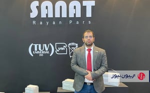 مصاحبه‌ی همیار کارآفرین با نجات قربان از شرکت صنعت رایان پارس در نمایشگاه الکامپ