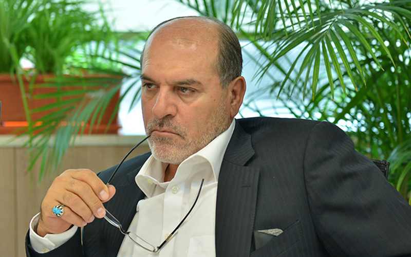 محمود نجفی عرب رئیس اتاق بازرگانی تهران