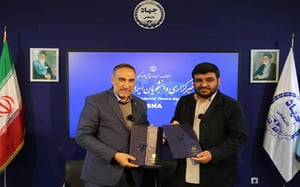امضای تفاهم‌نامه میان شرکت مخابرات ایران و ایسنا