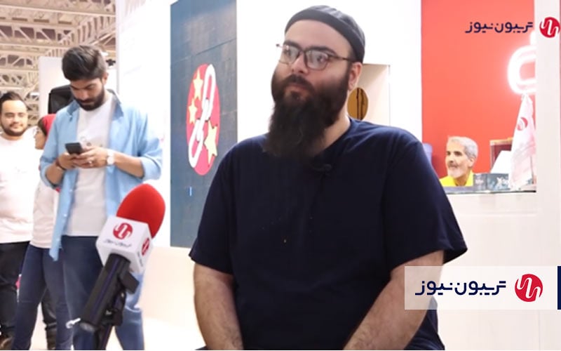 مصاحبه ی تریبون نیوز با حامد صالحی در نمایشگاه الکامپ