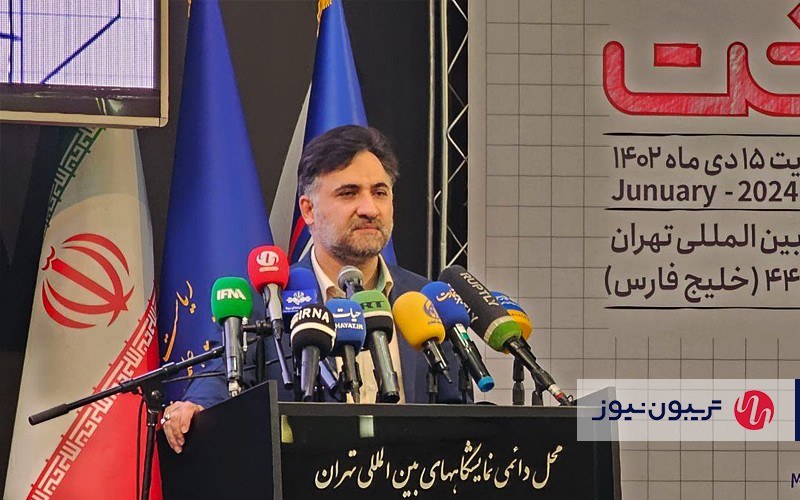 مراسم افتتاحیه نمایشگاه ایران ساخت. دهقانی، معاون علمی و فناوری رئیس‌جمهور