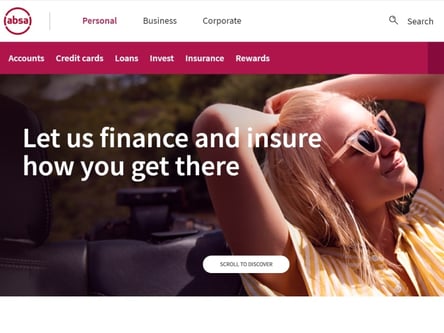 Absa homepage