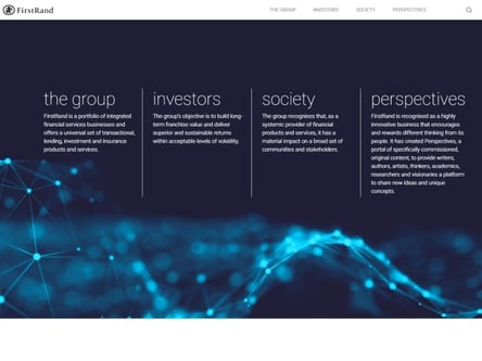 FirstRand Group homepage