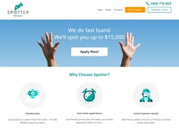 Spotter Bad credit loan