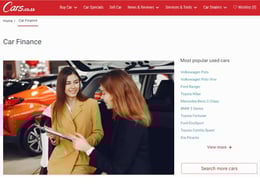 Cars.co.za Vehicle finance