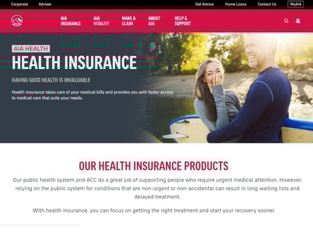 AIA homepage