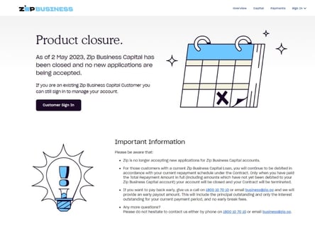 Spotcap homepage