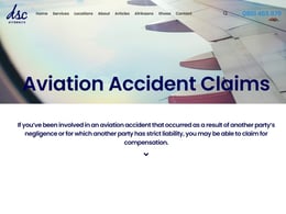 DSC Attorneys Aviation, Boating, & Train Accident Claim