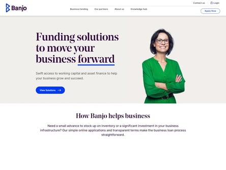 Banjo homepage