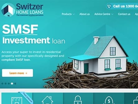 Switzer Home Loans homepage