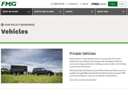 FMG homepage