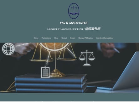 Yav & Associates homepage