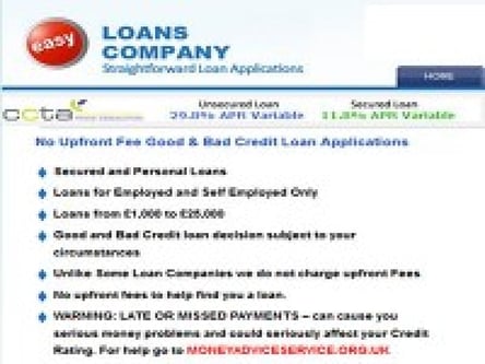 Consolidation Loan Centre homepage