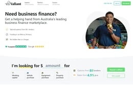 Valiant Finance Business loan